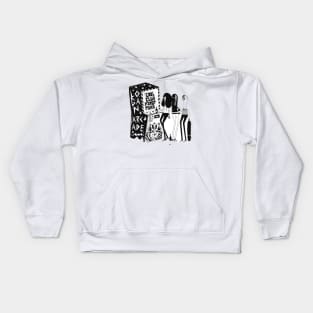 Cool Club First Place by Jay Howell Kids Hoodie